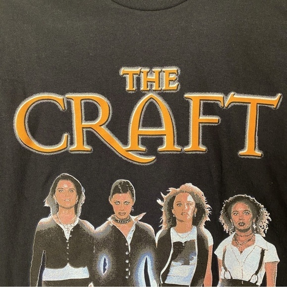 The Craft Black Graphic T-Shirt Tee Y2k Nwot Size Large - Picture 4 of 7